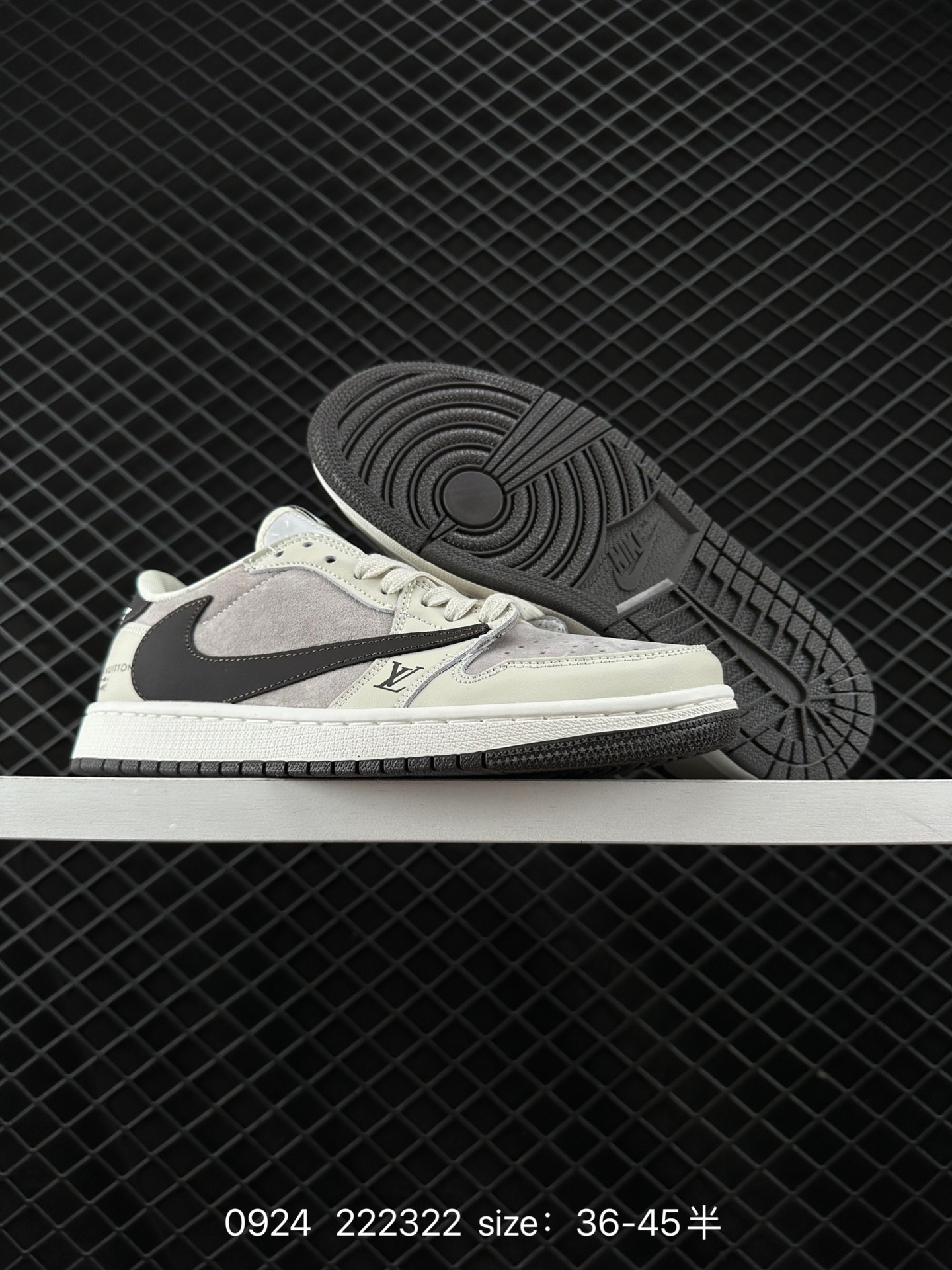 fragment design x Travis Scott x Nike Air Jordan 1 Low OG SP”Black/Green Toe“